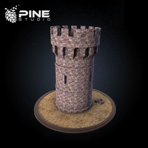 Medieval castle tower preview image